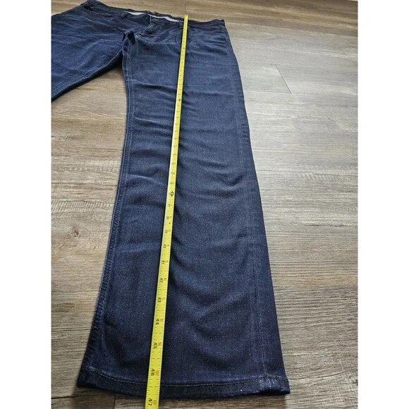 Banana Republic Traveler Straight Fit Mens Denim Jean Size 40×34 :Dark Blue - Picture 3 of 6
